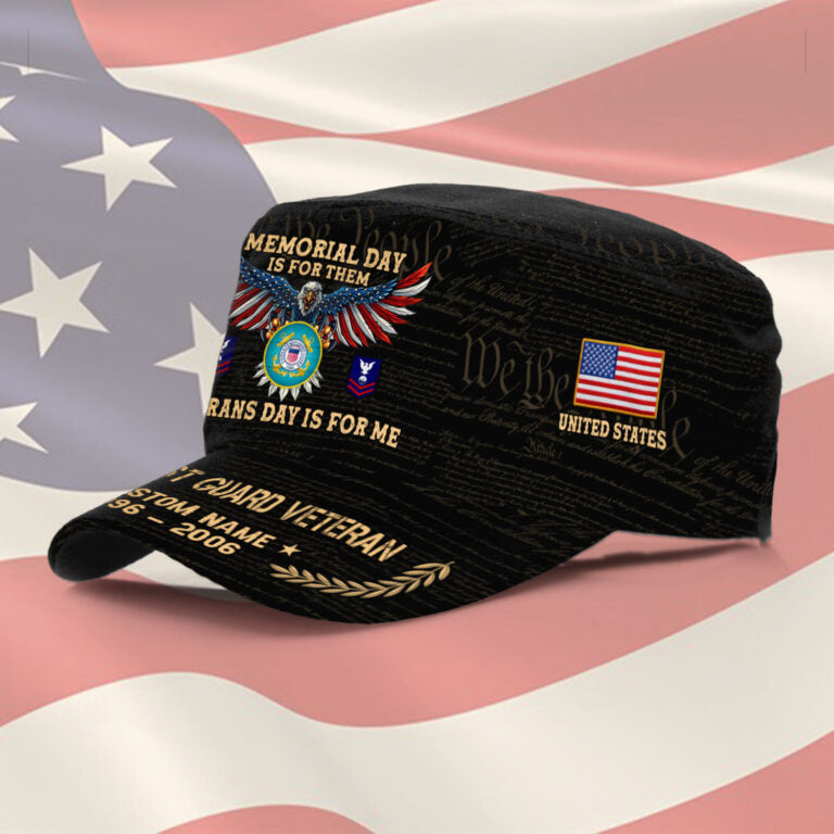 Personalized US Veteran Cap - Military Cap - Been There - Veterans Day Is For Me