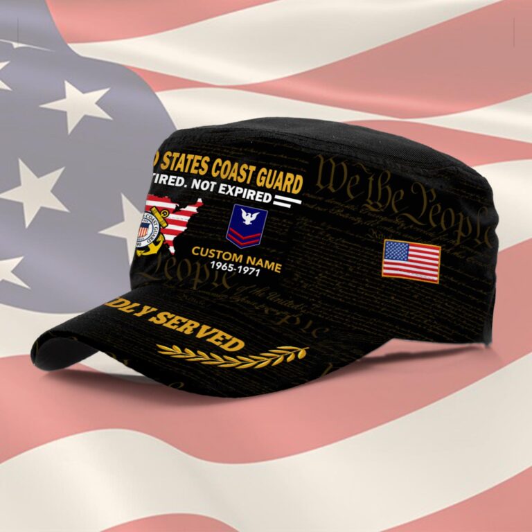 Personalized US Veteran Cap - Military Cap - Been There - Retired Not Expired