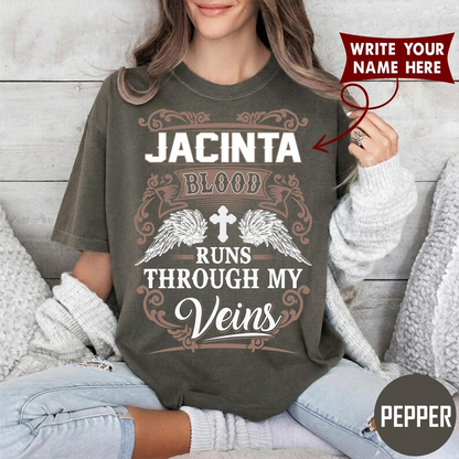 JACINTA BLOOD RUNS THROUGH MY Veins
