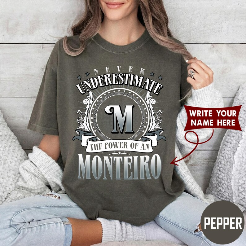 NEVER UNDERESTIMATE THE POWER OF AN MONTEIRO