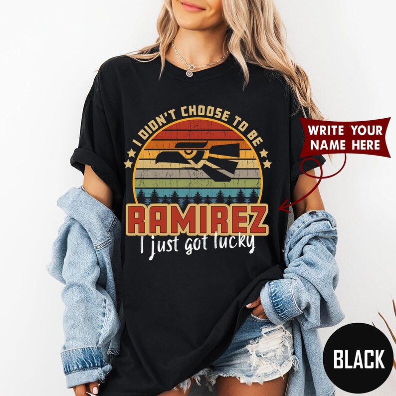 I DIDN'T CHOOSE TO BE RAMIREZ I just got lucky