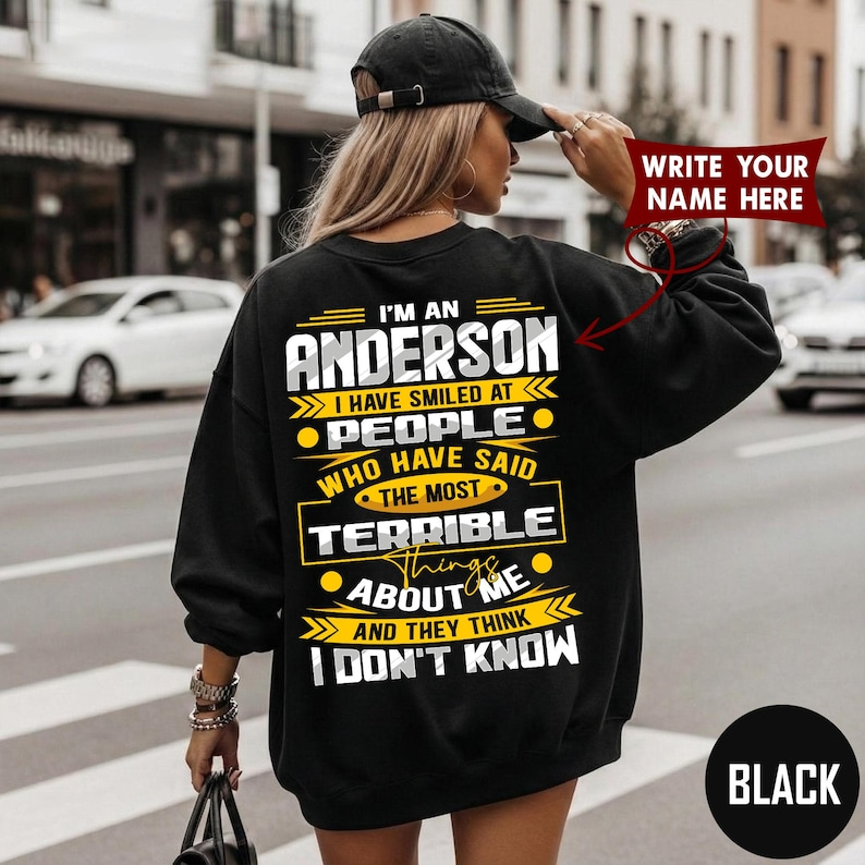I'M AN ANDERSON I HAVE SMILED AT PEOPLE WHO HAVE SAID THE MOST TERRIBLE ABOUT ME AND THEY THINK I DON'T KNOW