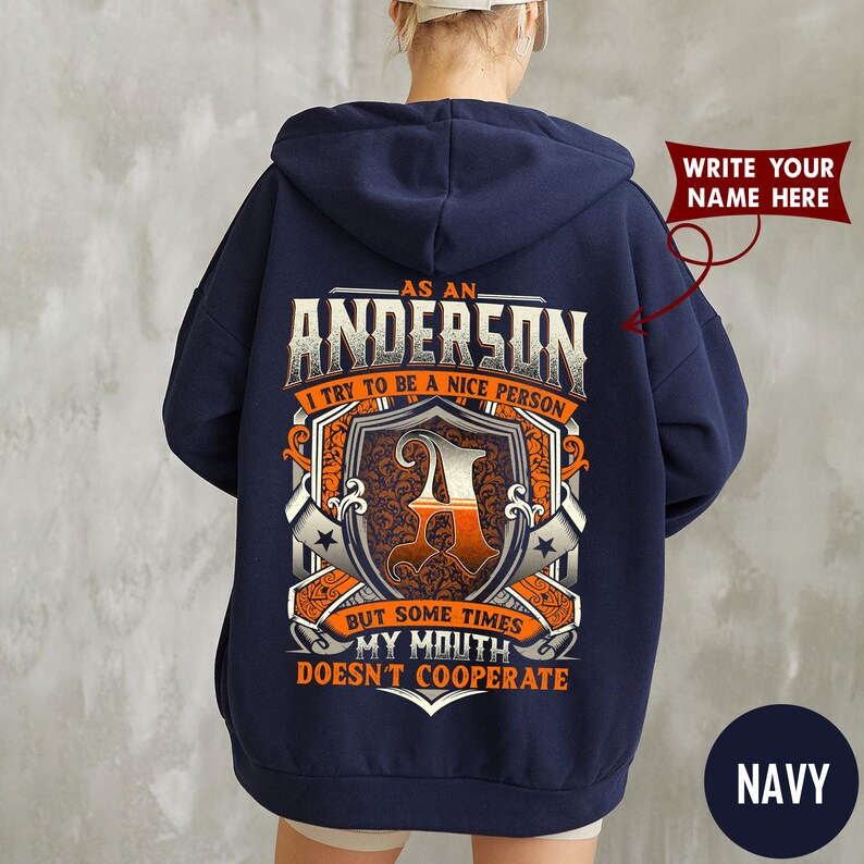 AS AN ANDERSON I TRY TO BE A NICE PERSON BUT SOME TIMES MY MOUTH DOESN'T COOPERATE