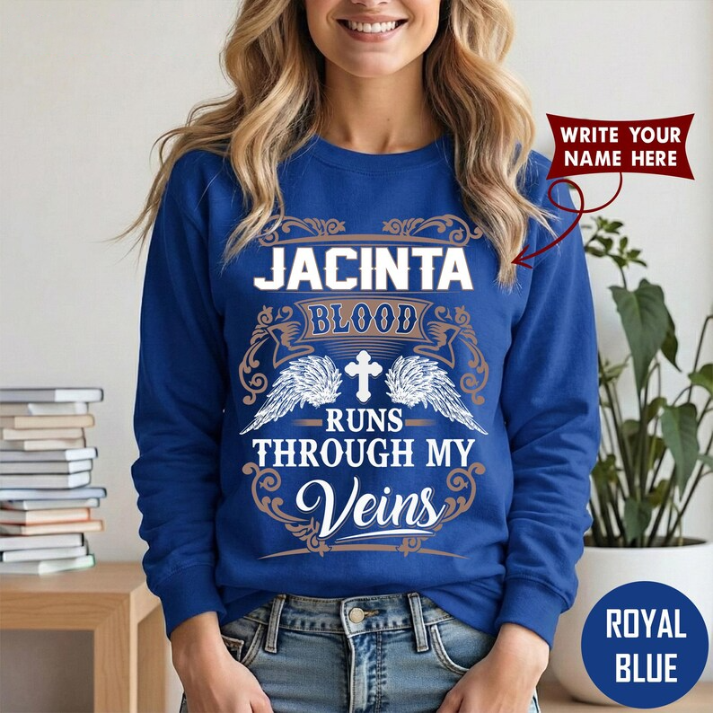 JACINTA BLOOD RUNS THROUGH MY Veins