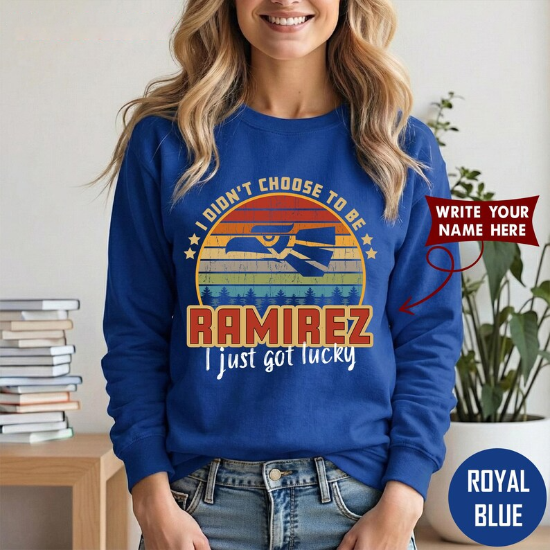 I DIDN'T CHOOSE TO BE RAMIREZ I just got lucky