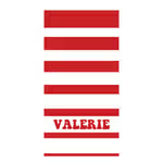 Personalized Classic Stripe Quick-Dry Beach Towel – Oversized Summer Gift