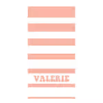 Personalized Classic Stripe Quick-Dry Beach Towel – Oversized Summer Gift