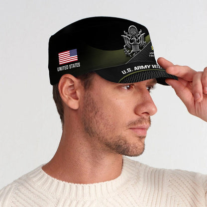 Personalized US Veteran Cap - Military Cap - Once A Soldier, Always A Soldier