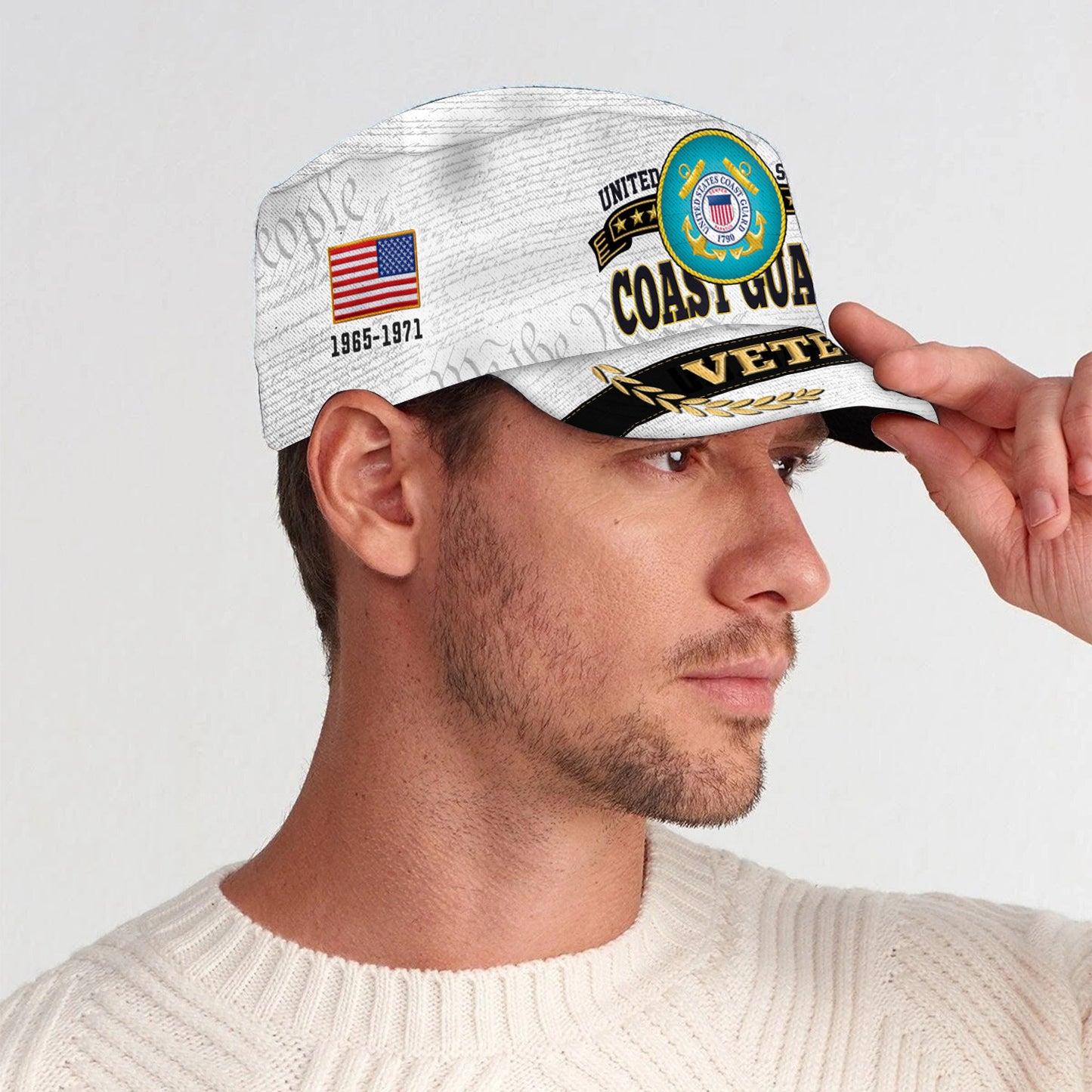 Personalized US Veteran Cap - Military Cap - American Warrior