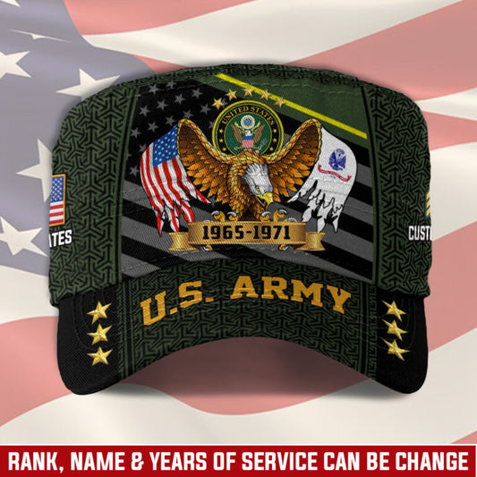 Personalized US Veteran Cap - Military Cap - All Gave Some, Some Gave All
