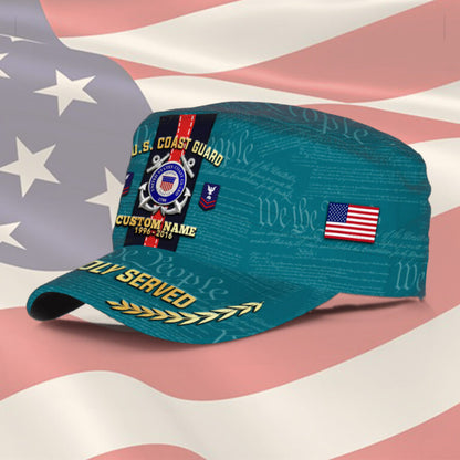 Personalized US Veteran Cap - Military Cap - Been There - Always Remember, Never Forget