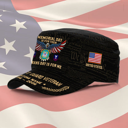 Personalized US Veteran Cap - Military Cap - Been There - Veterans Day Is For Me