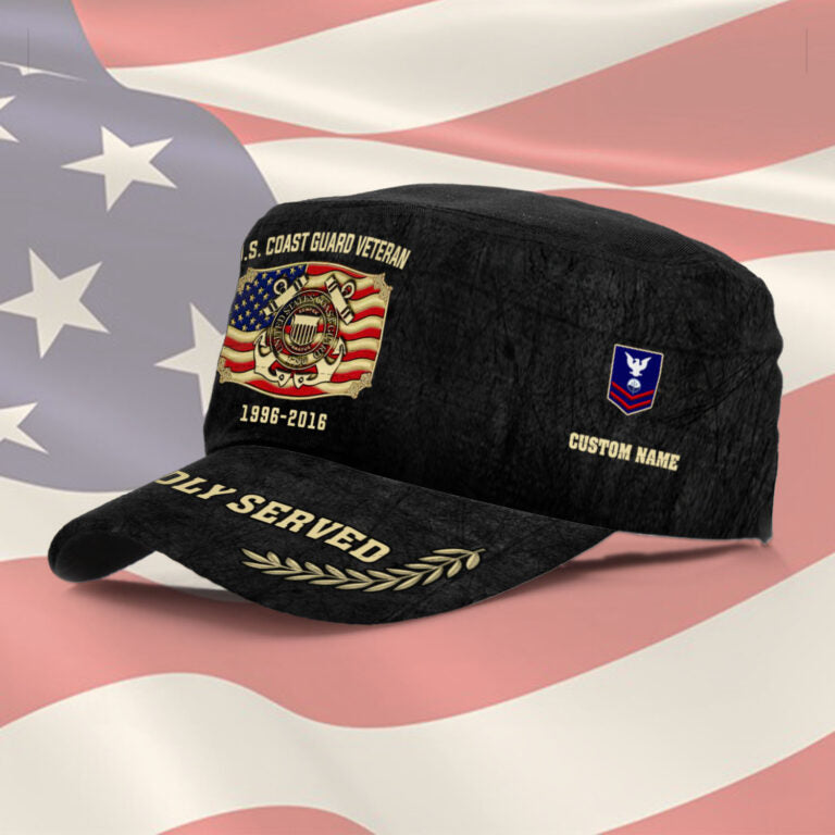 Personalized US Veteran Cap - Military Cap - Been There - Honor  Duty  Service