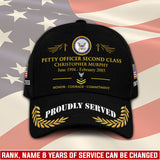 US Navy – Classic Cap – Proudly Served