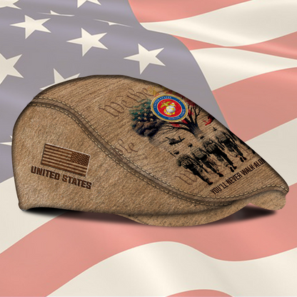 Personalized U.S. Marine Corps Rank Jeff Cap
