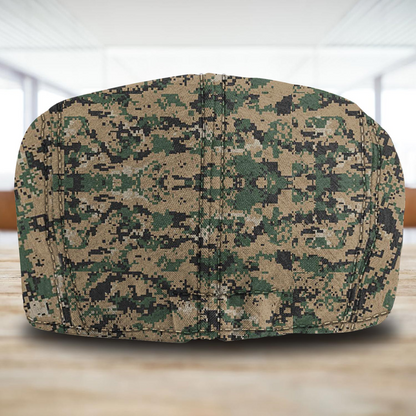 Custom U.S. Marine Corps Jeff Cap – Name, Rank & Service Years Personalized