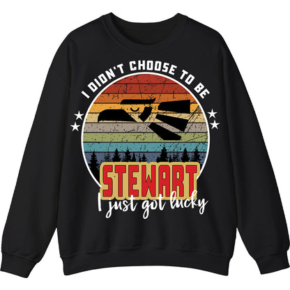 STEWART - I Didnt Choose To Be, I Just Got Lucky