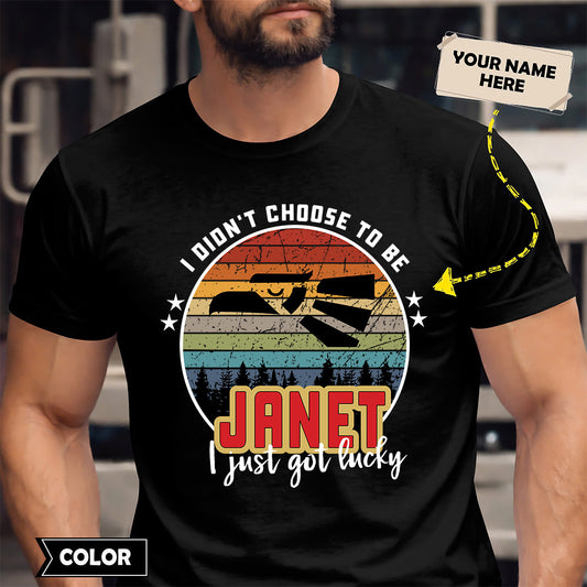 JANET - I Didnt Choose To Be, I Just Got Lucky