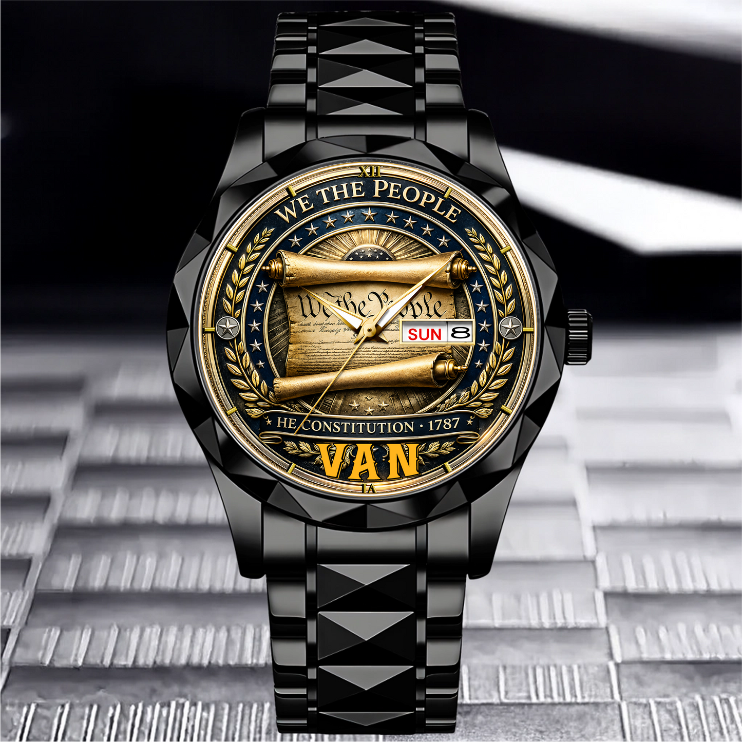 VAN - TC01WT008 - Constitution & Liberty Customized America 250th Anniversary Watch