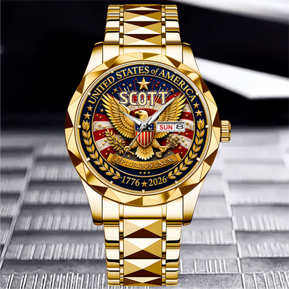SCOTT - TC01WT009 - Customized 250th Anniversary USA Watch