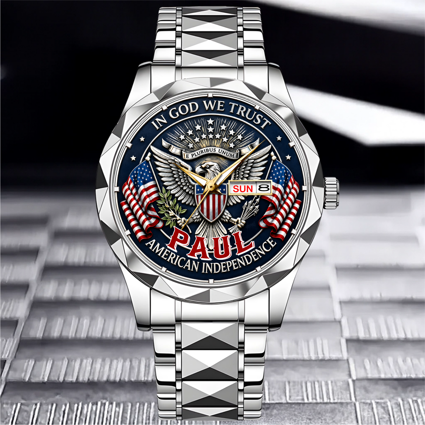 PAUL - TC01WT007 - Customized USA 250th Anniversary Capitol Watch