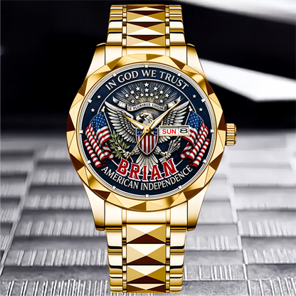 BRIAN - TC01WT007 - Customized USA 250th Anniversary Capitol Watch