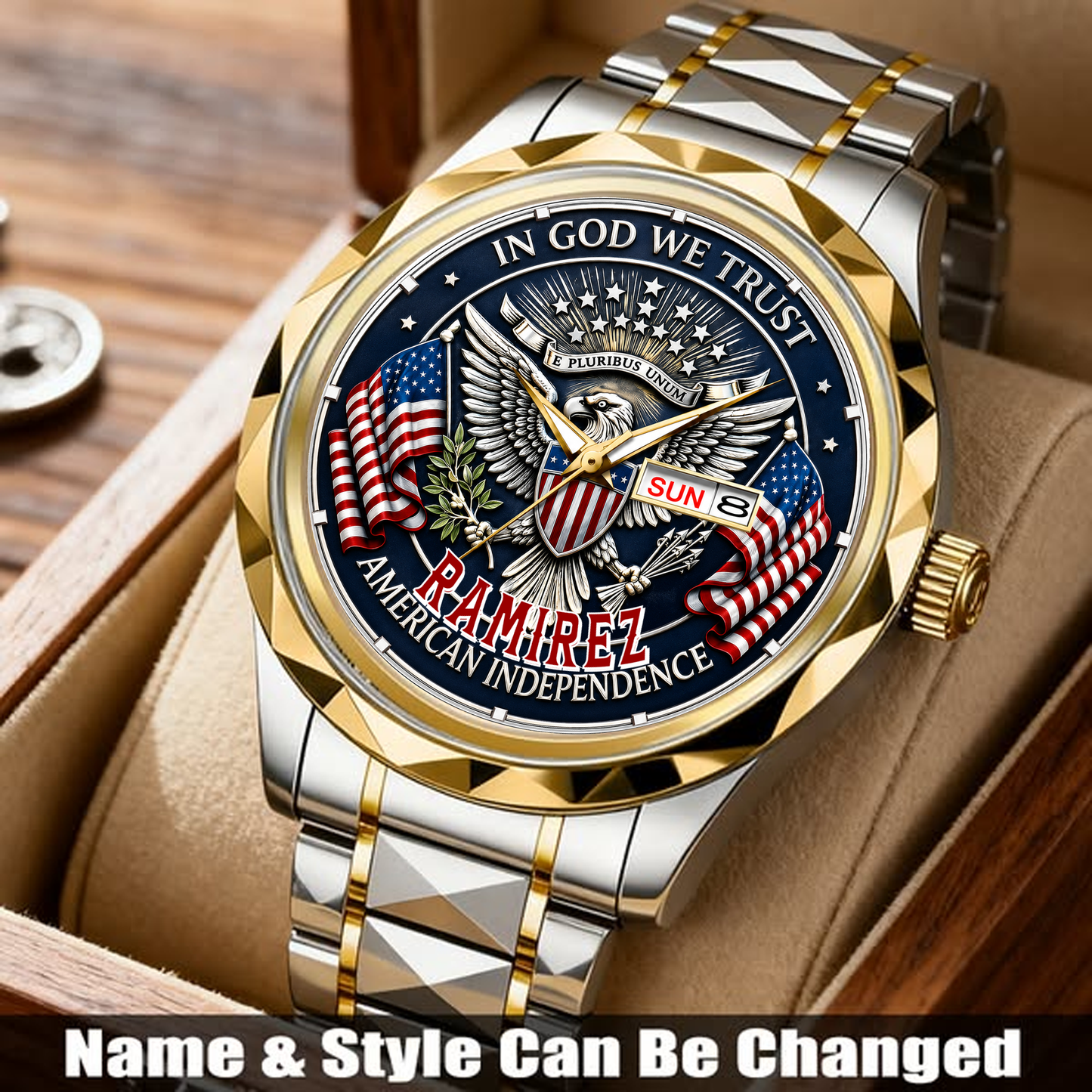 RAMIREZ - TC01WT007 - Customized USA 250th Anniversary Capitol Watch
