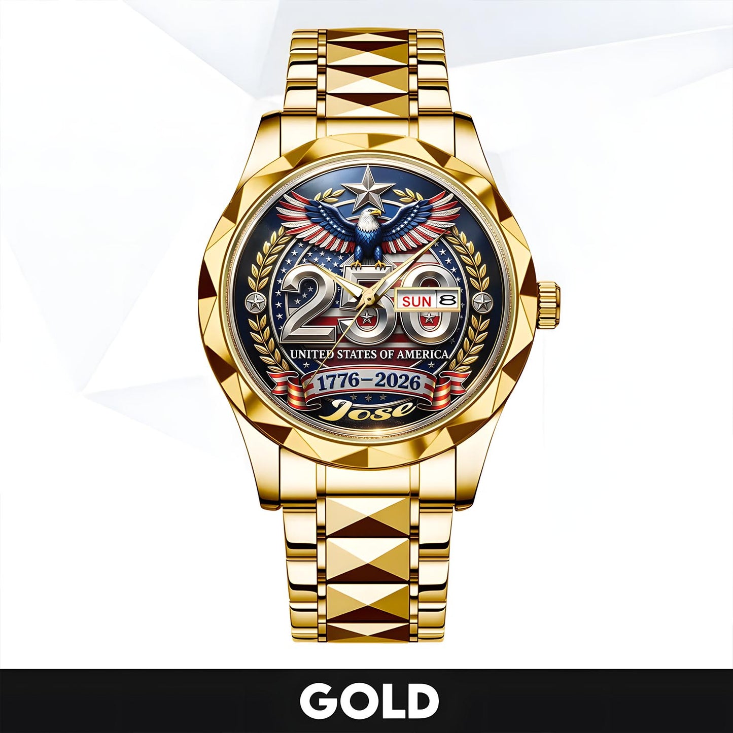 JOSE - TC01WT006 - Constitution & Liberty Customized America 250th Anniversary Watch