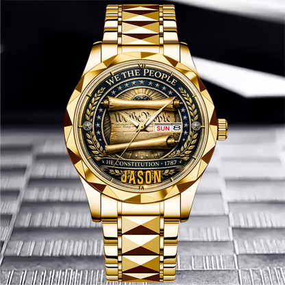 JASON - TC01WT008 - Constitution & Liberty Customized America 250th Anniversary Watch