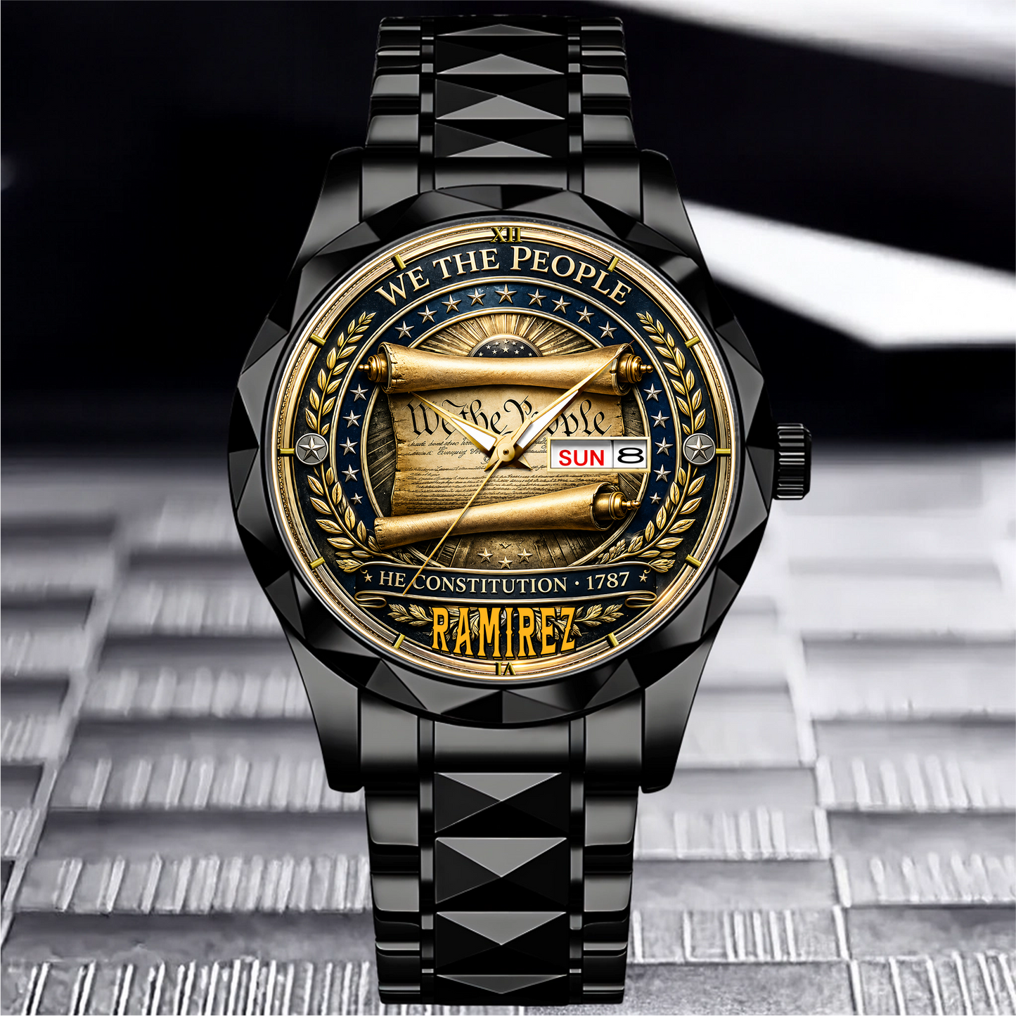 RAMIREZ - TC01WT008 - Constitution & Liberty Customized America 250th Anniversary Watch