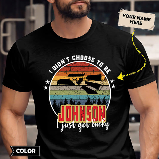 JOHNSON - I Didnt Choose To Be, I Just Got Lucky