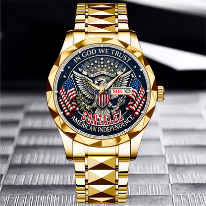 GONZALEZ - TC01WT007 - Customized USA 250th Anniversary Capitol Watch