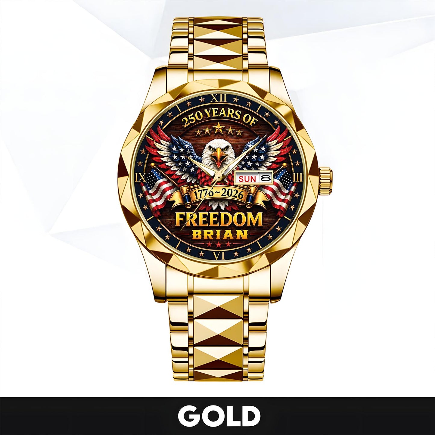 BRIAN - TC01WT003 - United State 250th Anniversary Customized Watch