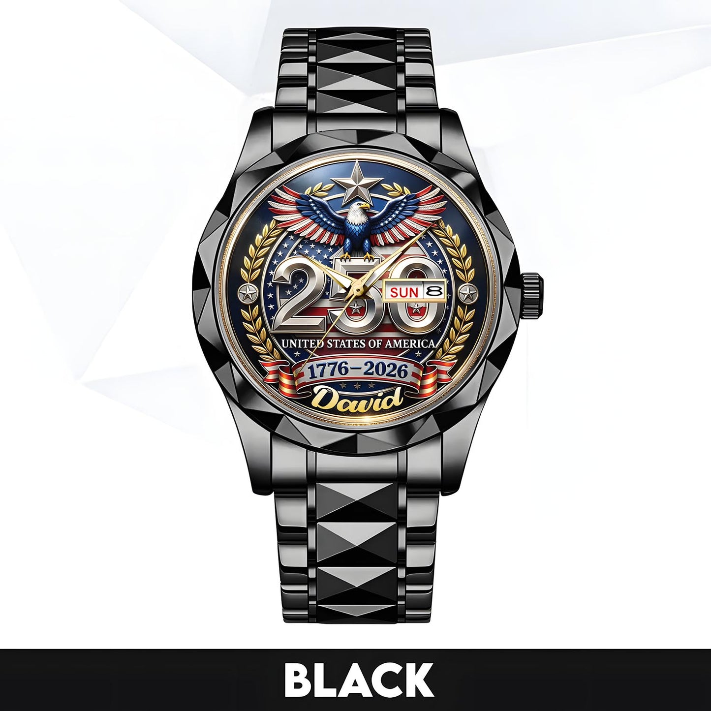 DAVID - TC01WT006 - Constitution & Liberty Customized America 250th Anniversary Watch