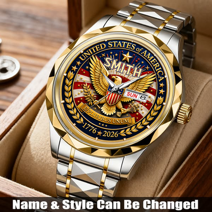 SMITH - TC01WT009 - Customized 250th Anniversary USA Watch