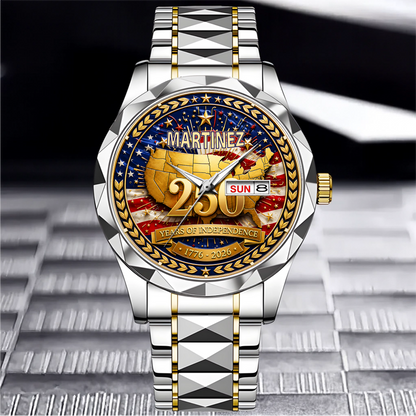 MARTINEZ - TC01WT010 - Customized 250th Anniversary USA Watch