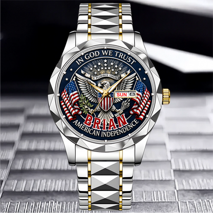 BRIAN - TC01WT007 - Customized USA 250th Anniversary Capitol Watch