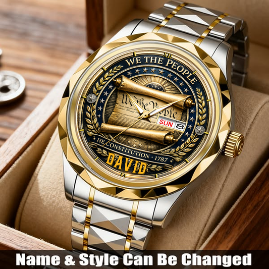 DAVID - TC01WT008 - Constitution & Liberty Customized America 250th Anniversary Watch