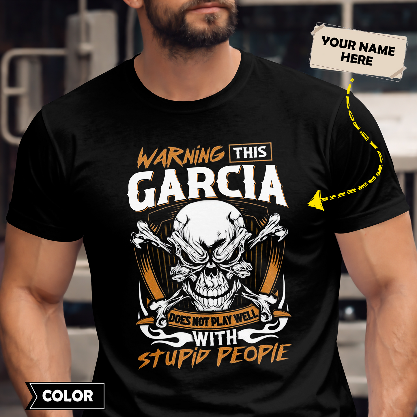 GARCIA - Warning This Guy Does Not Play Well With Stupid People