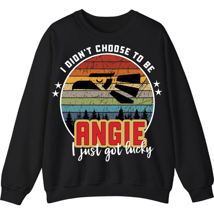 ANGIE - I Didnt Choose To Be, I Just Got Lucky