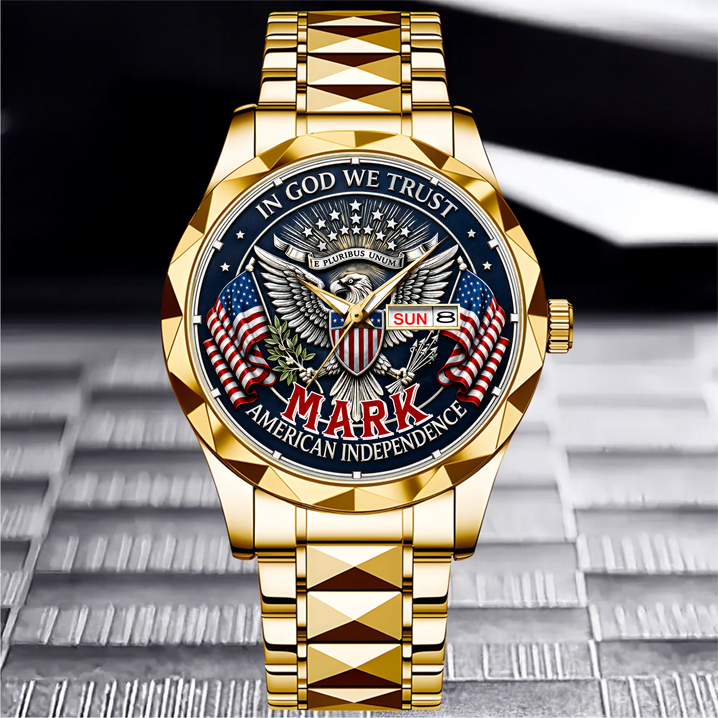 MARK - TC01WT007 - Customized USA 250th Anniversary Capitol Watch