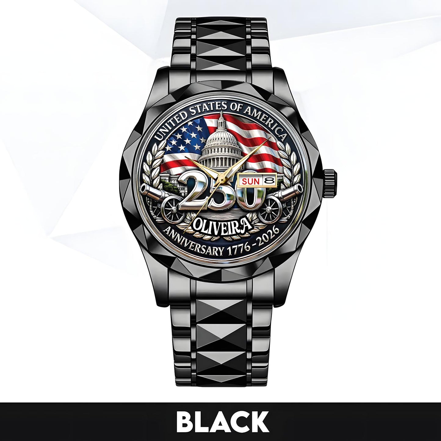 OLIVEIRA - TC01WT005 - Customized USA 250th Anniversary Capitol Watch