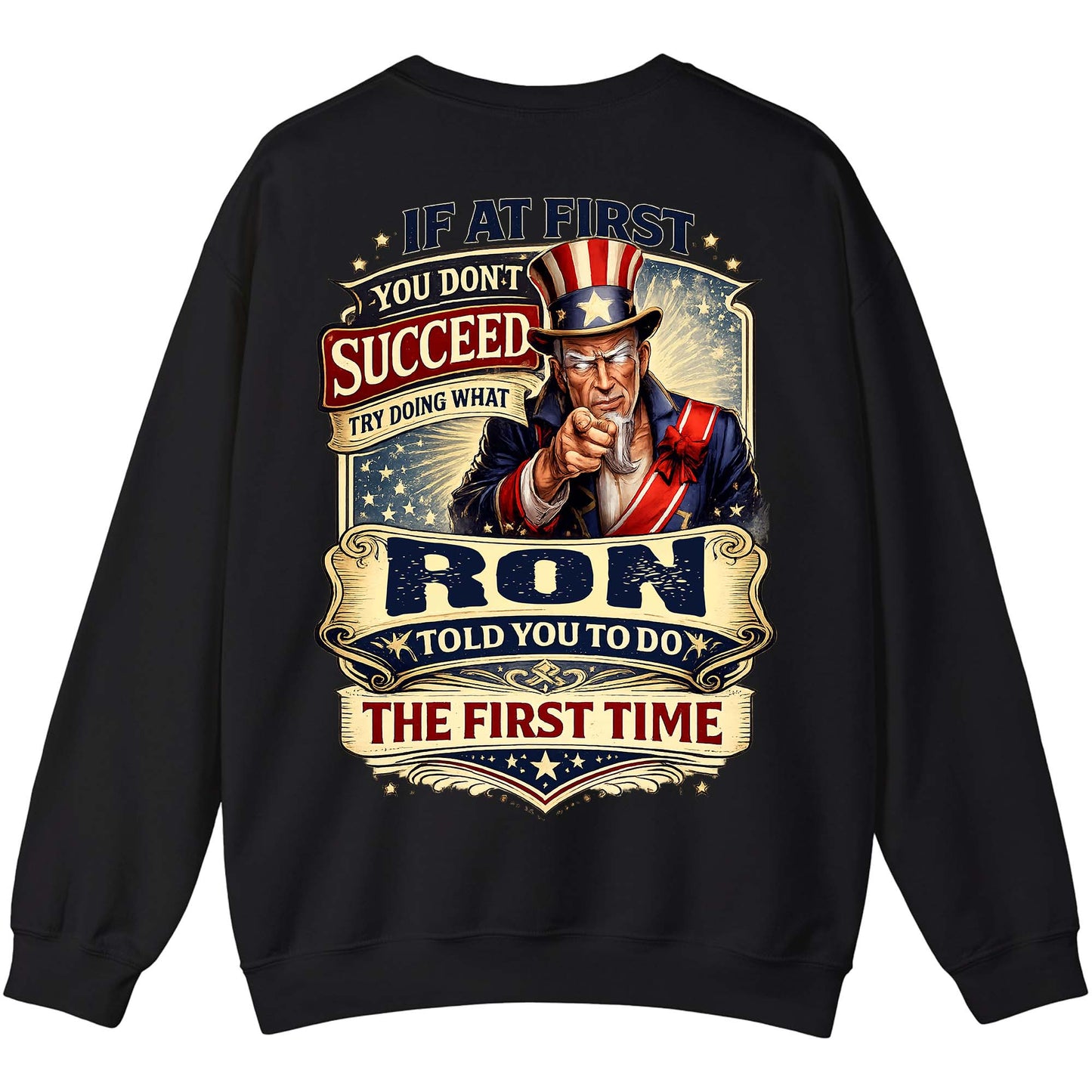 RON - TC01TS018 - If At First You Don't Succeed, Try Doing What RON Told You To Do The First Time