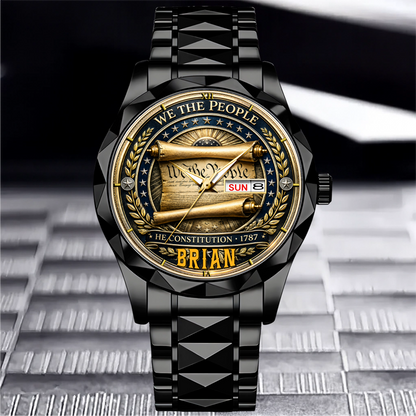 BRIAN - TC01WT008 - Constitution & Liberty Customized America 250th Anniversary Watch