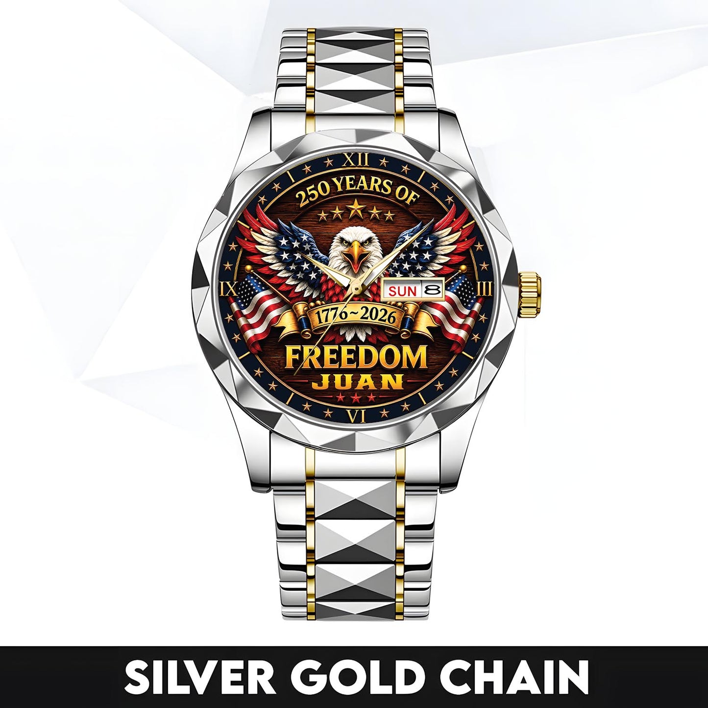 JUAN - TC01WT003 - United State 250th Anniversary Customized Watch