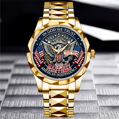 MARTINEZ - TC01WT007 - Customized USA 250th Anniversary Capitol Watch