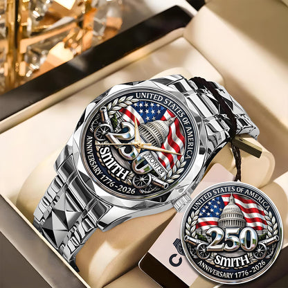 SMITH - TC01WT005 - Customized USA 250th Anniversary Capitol Watch