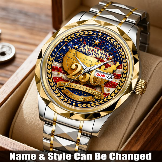 ANTONIO - TC01WT010 - Customized 250th Anniversary USA Watch