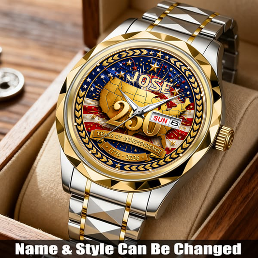 JOSE - TC01WT010 - Customized 250th Anniversary USA Watch