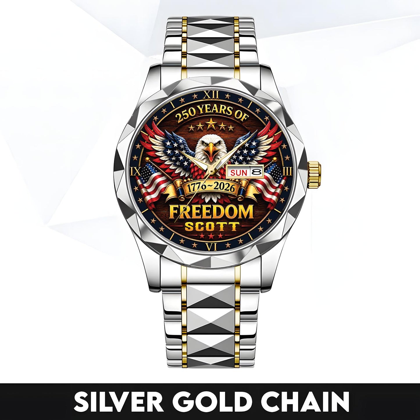 SCOTT - TC01WT003 - United State 250th Anniversary Customized Watch